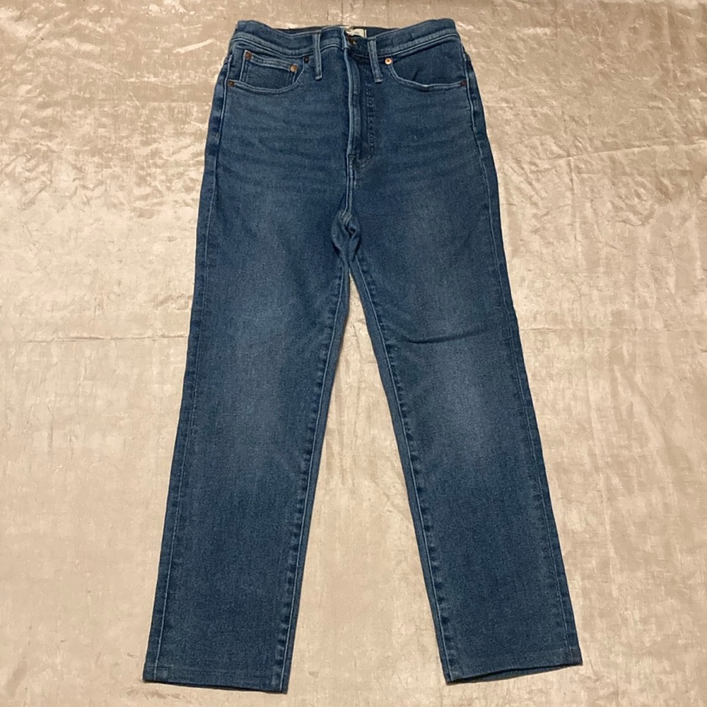 Madewell High Rise Women Jeans - Dark Blue